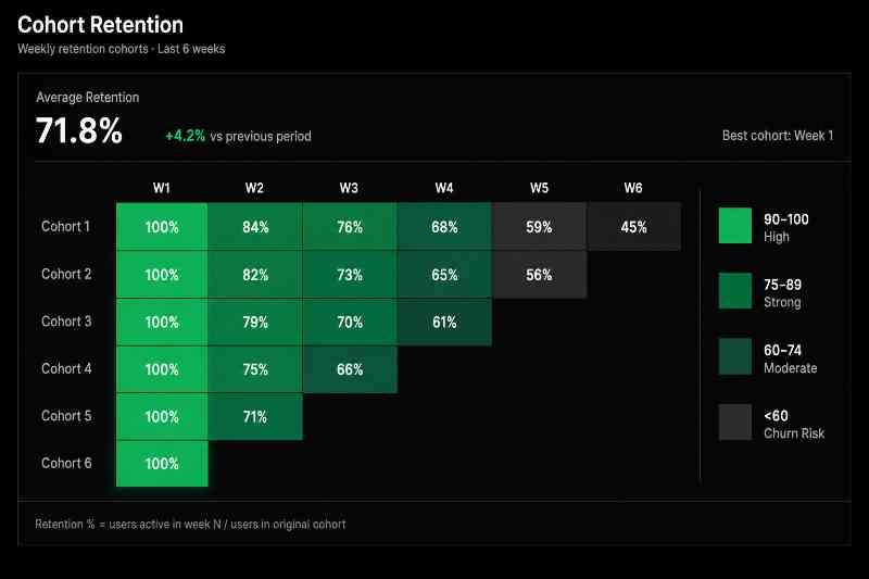 Cohort Retention